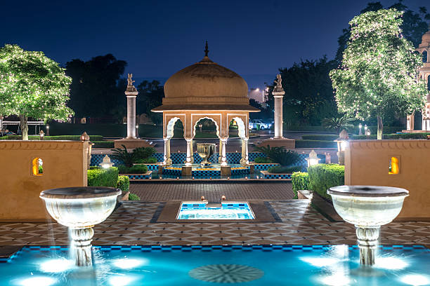Resort in the suburbs of Jaipur in India with rich cultural heritage.